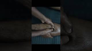 ASMR Foot Massage  ASMR Calf Massage shorts [upl. by Iosep]