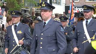 Vrijheidsdefile veteranendag op 5 mei 2024 Wageningen [upl. by Backler584]