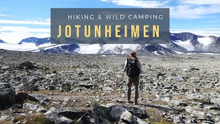 Jotunheimen  Home of the Giants  Hiking amp Wild Camping in Norway  3 weeks Minimalist Backpacking [upl. by Leibrag827]