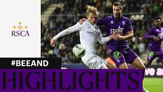 HIGHLIGHTS Beerschot  RSC Anderlecht  20242025 [upl. by Belita]