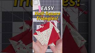 Make Half Square Triangles EASY [upl. by Anitnahs]