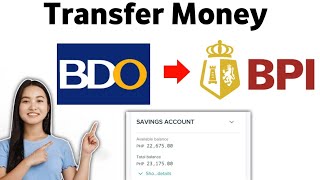 How To Transfer Money From BDO To BPI 2025 [upl. by Calore614]