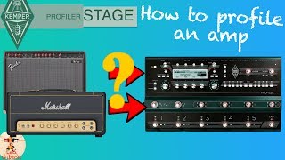 Kemper Profiler Stage  Part 3 how to profile an amp Marshall SV20  Plexi Fender The Twin [upl. by Eelrihs720]