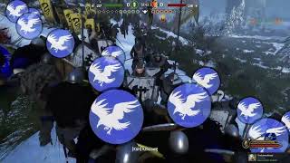 Coalition ambushed by Bretonnian forces  Bannerlord multiplayer event 002 [upl. by Naesed]