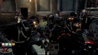 COD Black Ops Zombies Kino der Toten rounds 140 solo gameplay no commentary [upl. by Eirroc]