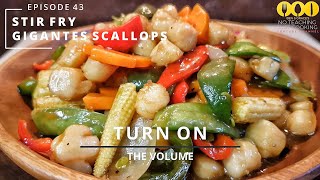 🐚🥦 Stir Fry Scallops Recipe  Isla Gigantes Scallops Series [upl. by Blaise]