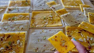 Bombay Halwa • Perfect BombayHalwa Recipe • Sangeetas World [upl. by Silberman]