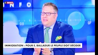 Mathieu BockCôté  Le sort de limmigration doit être décidé par la population [upl. by Ayahsey]