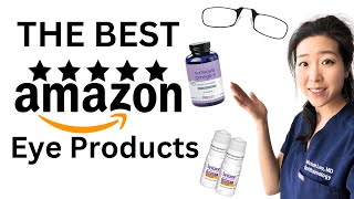 TOP Amazon Picks For Your Eyes  Eye Drops Vitamins Reading Glasses And More [upl. by Nylsor]