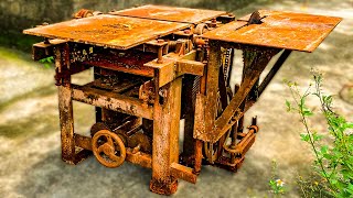 Vintage Woodworking Machine Restoration Project Buy At The Scrap Store  Restoring Versatility [upl. by Bruell]