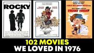 🎬 The Top 102 Definitely Watchable Films from 1976 🔥 An EyeOpening Trip Through Time [upl. by Nnylekoorb]