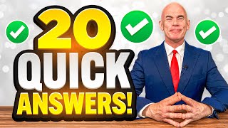 TOP 20 QUICK ANSWERS to INTERVIEW QUESTIONS Pass your JOB INTERVIEW with 100 [upl. by Peugia]