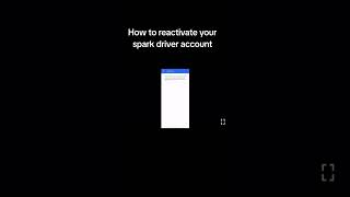 How to reactivate your wrongfully deactivated spark driver account sparkdriver reactivatesparkapp [upl. by Partan]