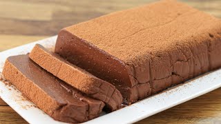 Chocolate Mousse Cake Recipe  Chocolate Pudding Cake – No Bake amp Eggless [upl. by Kcinom]