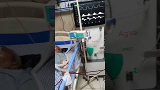 Dialysis machine Fresenius medical care 4008 A । ICU Me Ventilator Patient ki second dialysis [upl. by Nayra]