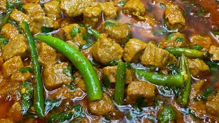 BEEF CHOTI BOTI TIKKA KARAHI EASY TO COOK [upl. by Pettifer]