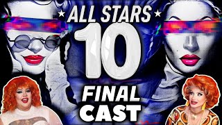 All Stars 10 Final Cast List amp Format Rumors  RuPauls Drag Race [upl. by Aihsital]