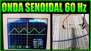 COMO FAZER ONDA SENOIDAL 60 Hz com ARDUINO Circuito e programação [upl. by Eignav856]