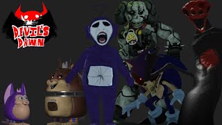 THE NEW UPCOMING HORROR GAME IN ROBLOX • Devils Dawn [upl. by Telfore378]