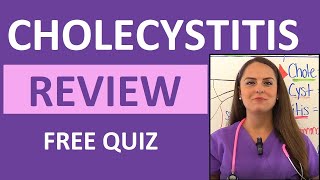 Cholecystitis Nursing NCLEX Pathophysiology Symptoms TTube amp Cholecystostomy [upl. by Marek25]