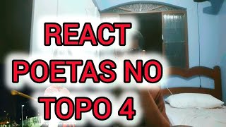 React POETAS NO TOPO 4 [upl. by Kotick]