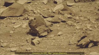 NASA Released New Images of Mars Captured by Curiosity Rover on Sol 4267 curiosity mars [upl. by Onileba]