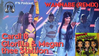 Cardi B on the Wannabe Remix with Glorilla amp Megan thee Stallion [upl. by Janean369]