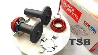 BPW caliper repair kit Tappet and boot TSB370943094312 [upl. by Portwine]