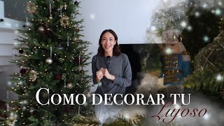 🎄DECORA CONMIGO DE NAVIDAD 🎅🏻 Tips y trucos [upl. by Vins]