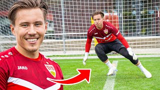 I Trained like a Pro at VFB Stuttgart [upl. by Lanahtan]