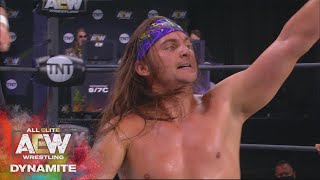 Tag Team Gauntlet Match 1 Young Bucks vs Natural Nightmares  AEW Dynamite 82720 [upl. by Ellac]