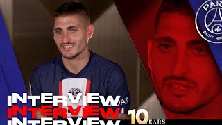 🗣️🎙️ INTERVIEW  Marco Verratti ❤️ 10YearsWithMarco 💙 [upl. by Bijan582]