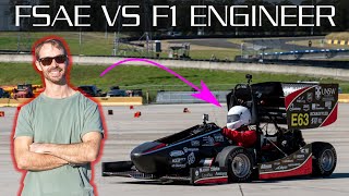 F1 Engineer vs Student Built Racecar [upl. by Derrek]