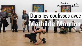 Dans les coulisses avec Mathilde Monnier  Centre Pompidou [upl. by Nerek173]