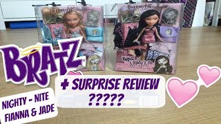 Bratz Nighty  Nite Fianna amp Jade Dolls Review  SURPRISE REVIEW  Bratzpowergirl [upl. by Hrutkay45]