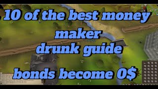 10 ways to stop being poor OSRS MONEY MAKING GUIDE [upl. by Auoy]