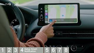 How to Setup myQ Connected Garage with HondaLink  Support [upl. by Robbie]