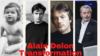 Alain Delon Transformation From 1 to 85 years old⭐ 2021 [upl. by Posner]