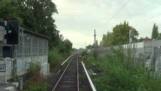 SBahn Berlin  Führerstandsmitfahrt S25 Teltow Stadt  Priesterweg Br 481HD 1080p [upl. by Nysilla]