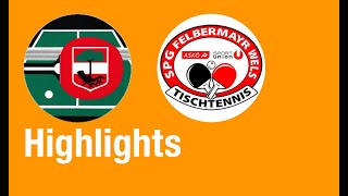 Tischtennis Bundesliga Herren Highlights PANACEO Stockerau vs SPG Felbermayr Wels [upl. by Anoed]