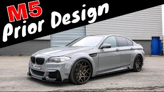 Marios BMW M5  Weltweit erster M5 mit Breitbau v Prior Design  Akrapovic Anlage [upl. by Orat]