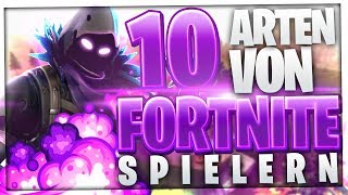 10 ARTEN von FORTNITE SPIELERN Teil 2  Fortnite Spieler die jeder kennt  BaumBlau [upl. by Girand625]