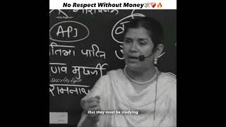 No Respect Without Money 💸🗿  Babita Mam Motivational Speech  babitamammotivation motivation fyp [upl. by Eveam389]