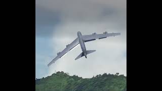 Boeing B 52 Stratofortress Bomber takes off from Princess Juliana International Airport [upl. by Tara957]