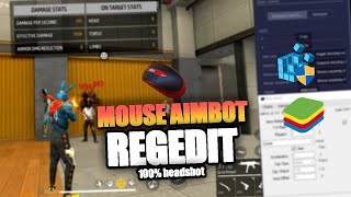 AIMLOCK REGEDIT FOR PC  Aimlock Regedits 🚀⚡💻 FreeFire  BLUESTACKSMSI 99 Headshot Rate 110 Safe [upl. by Drake]