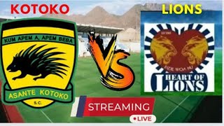 KOTOKO vs HEARTS OF LIONS  GHANA PREMIER LEAGUE GPLMD10 [upl. by Royd]