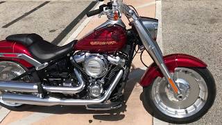 2018 HarleyDavidson Fat2019 fatBoy  Custom Resurgence Paint Set 2019 [upl. by Banquer]