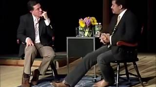 Neil deGrasse Tyson The Higgs Boson and Neutrinos Explained  With Stephen Colbert [upl. by Nnod595]