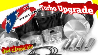 VW Beetle TURBO Upgrade  JE Forged Pistons  JW Classic VW [upl. by Gault]