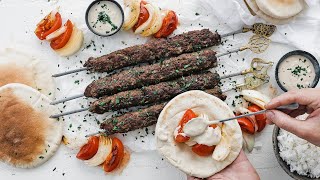 Middle Eastern Kofta Kebab Recipe [upl. by Ahsi347]